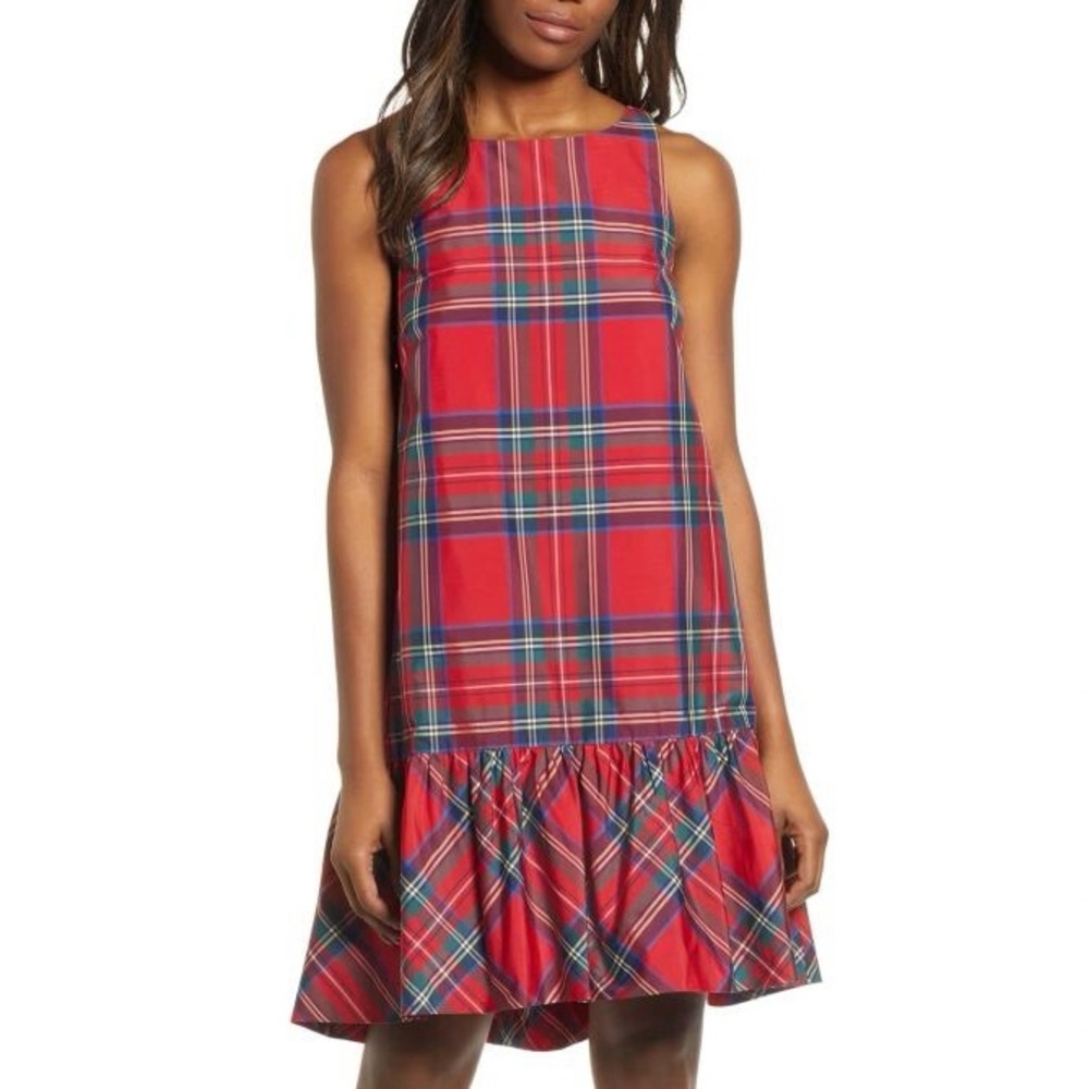 Vineyard Vines Amelia Jolly Plaid Dress, size 8